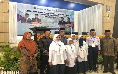 Tiga Siswa MTsN 1 Gayo Lues Wakili Kabupaten pada Olimpiade Sains Madrasah Acah (OSMA) Tingkat Provinsi Tahun 2025